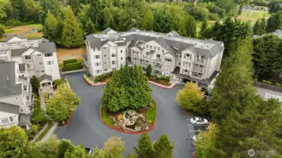 This condo is located on the golf course side of Building 2.