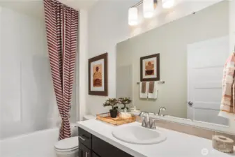 These photos feature the model home and do not represent the actual home that is currently for sale.