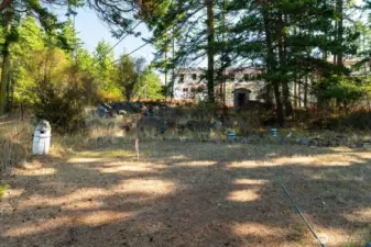 East side of property