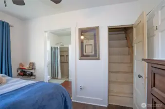 Bedroom 1 access to attic space
