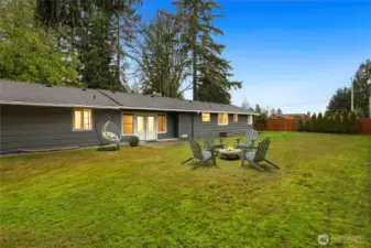 Virtually Staged Yard