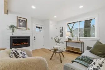 Living Room Fireplace