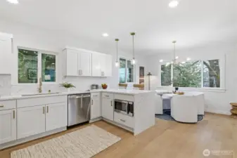 Kitchen and Dining Area