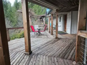 deck from ADU to main home