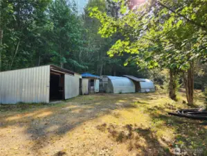 storage and bigger green houses