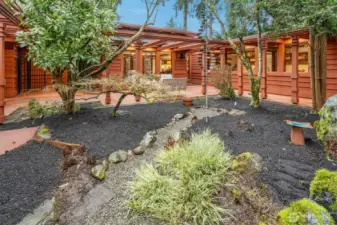 Truly extraordinary Pacific Northwest Modern home on a tranquil 16,608 square foot (.36 acre) lot in the sought-after Upper Denny/Holmes Point area of Kirkland
