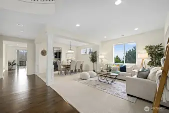 Family Room to Kitchen