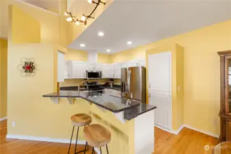 Plenty of storage in this Kitchen, Large pantry w/pullout doors