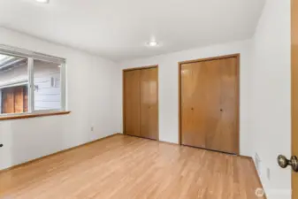 Second main level bedroom or office