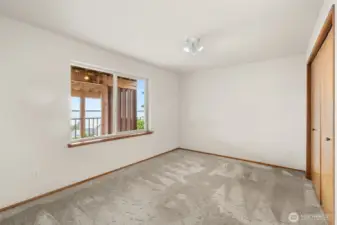 Lower level bedroom
