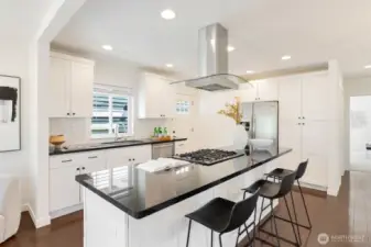 Modern updated kitchen