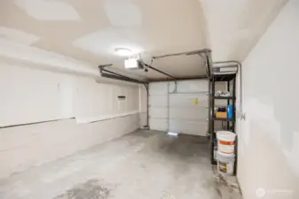 Attached garage