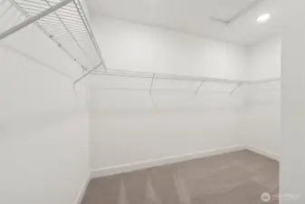 1 of 2 Walk-in closets - Actual Home