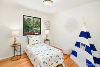 Upstairs Bedroom #3.