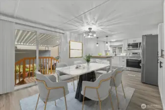 Brand New Kitchen with Dining area