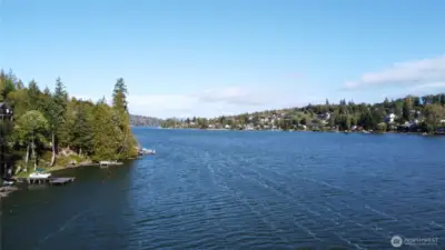 Lake looking North