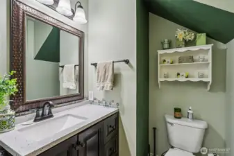 half bath on main floor