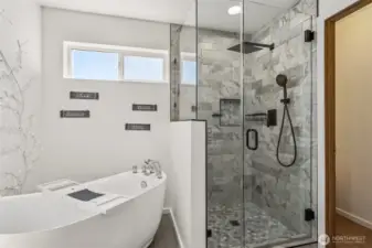 Tile shower