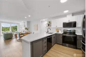 True open concept living with plenty of space to breathe.