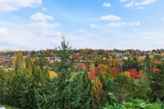 Fall colors on the golf course are goreous every year.