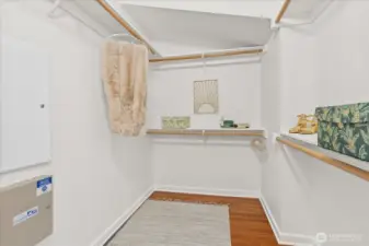 1 of 2 Walk-In Closets of the Primary.