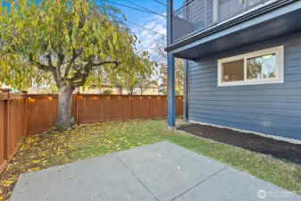 Fully Fenced and Landscaped yard!
