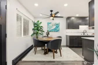Dining Area off of kitchen and living room