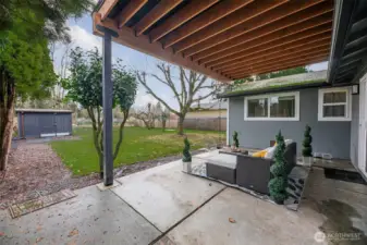 Covered Back Patio