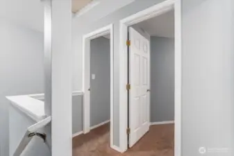 Entrance to bedroom 2.