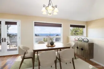 Virtually Staged Dining