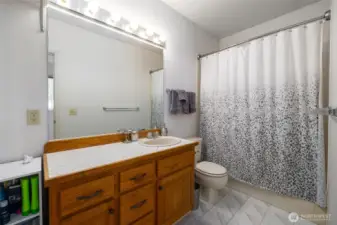 Downstairs full bath