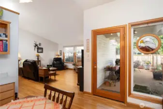 Dining Area plus Another Covered Area~