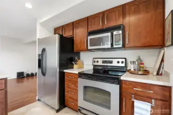 Stainless steel appliances