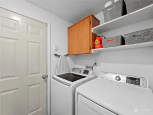 Newer Washer and Dryer stay with house