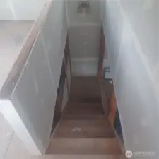 Stairway to loft area