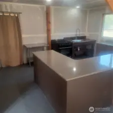 Spacious kitchen