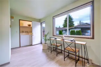 Unit B kitchen