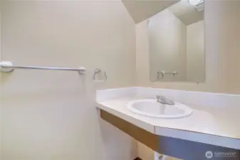 Unit A main floor 1.5 bath