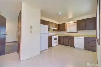 Unit A kitchen