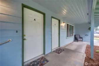Entry for A/B units