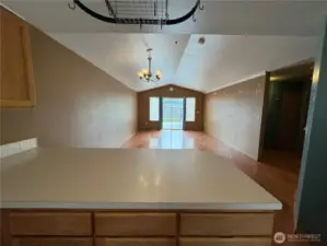 Living room from kitchen...