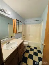 Main bath...