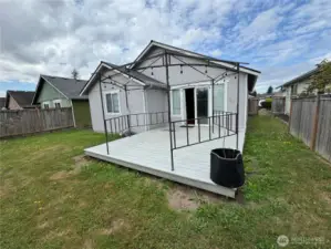 Enjoy your rear yard...