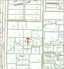 This flag lot is 11,326sf.