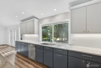 Lots of natural light.