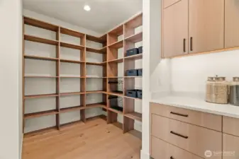 Enormous pantry with Scullery Section