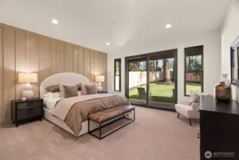 Guest bedroom downstaits