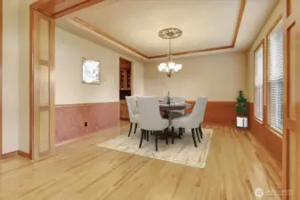 Formal Dining Room (Virtually Staged)