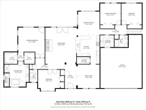 Main Level Footprint