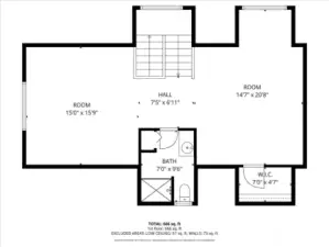 Loft area Footprint